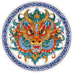 龙头图案