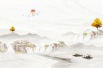 中式山水画