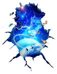 星空立体画