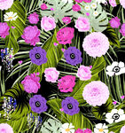 手绘花