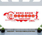 国企党建文化墙
