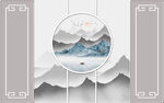 新中式 背景墙