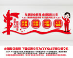技能学校文化墙