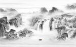 新中式山水画