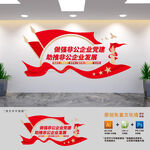 做强非公企业党建标语文化墙