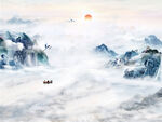 水墨山水