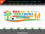 家长学校文化墙