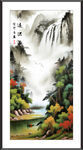 竖版山水风景