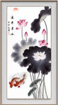 国画荷花