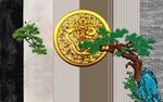 新中式背景墙  