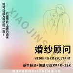 招聘婚纱顾问