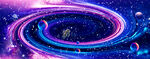 宇宙旋涡星空高清背景