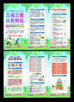 全民健康生活方式三折页