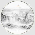 新中式山水画