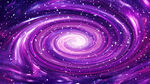 紫色大气星空软膜