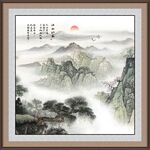 山水国画