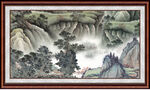 山水国画 