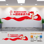 宣传思想文化工作党建文化墙