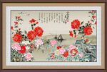 牡丹国画 
