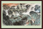 中国画风景 