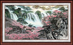 中国画山水 