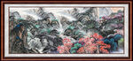 中国画山水 