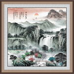 山水风景画