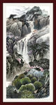 山水国画 