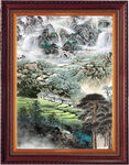 办公室山水