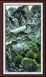 山水国画 