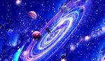 梦幻旋涡星空