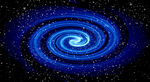 蓝色旋涡星系