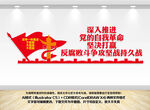 深入推进党的自我革命文化墙