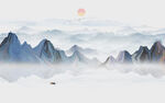抽象水墨画