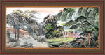 国画山水 