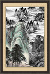 中国画山水