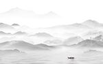 山水背景墙