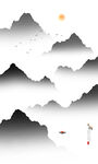 玄关山水画