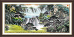 山水画风景 