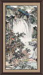 中堂山水画