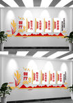 珍惜粮食反对浪费文化墙