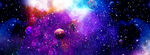 长幅梦幻星空软膜背景