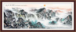 中堂山水画
