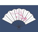 桃花折扇