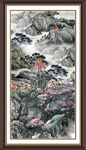 客厅山水画 