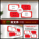 红色党建展板