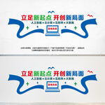 科技公司文化墙