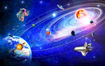 太空宇宙星空图