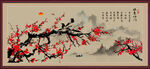国画梅花