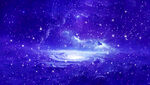 蓝紫星空软膜吊顶